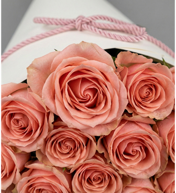 somon gül, 50 gül buketi, ithal gül fiyatları, somon gül