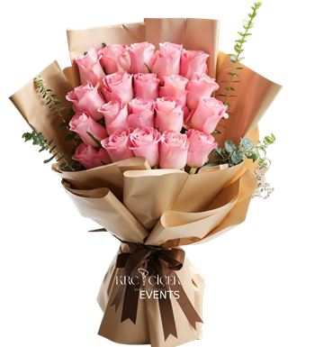 vip pembe gül, pembe güller , tasarım güller , krc çiçek