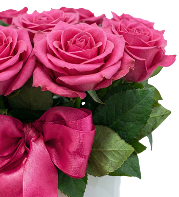 kutuda pembe gül, mavi kutu çiçek, gül siparişi, lüks çiçek